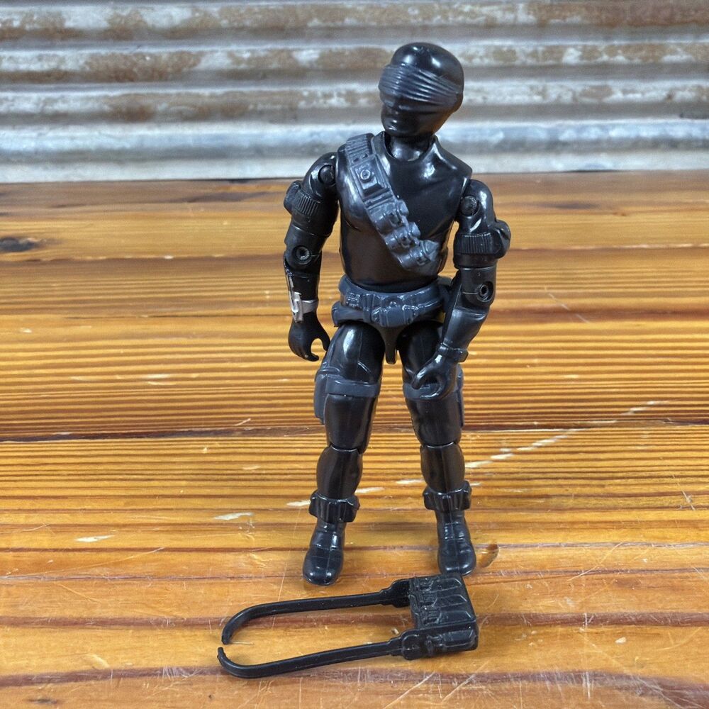 Snake Eyes v2 GI JOE 1985 ARAH Vintage Hasbro G.I. Joe Figure NICE!!!